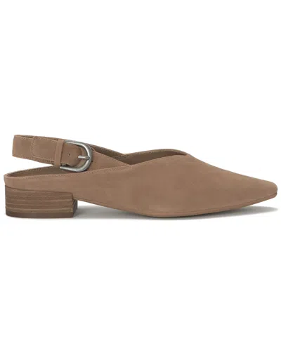 Lucky Brand Women's Mylody Slingback Low Heeled Mules In Brown
