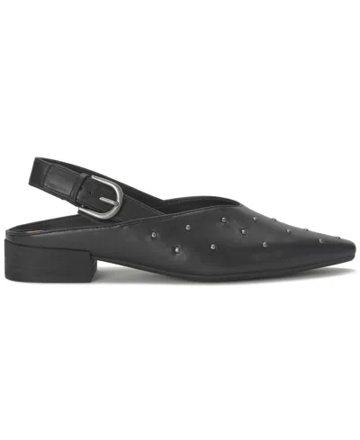 Lucky Brand Women's Brigeet Studded Slingback Low Block-heel Mules In Black