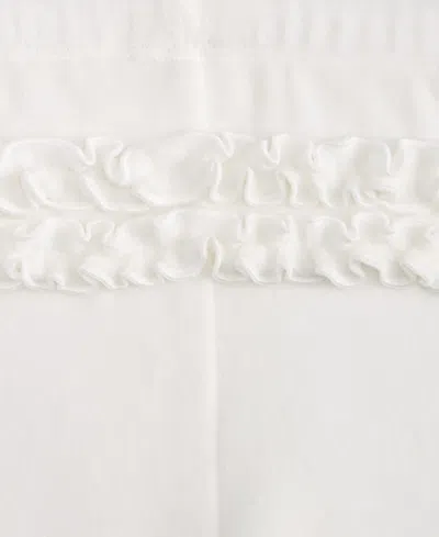 First Impressions Baby Girls Velour Ruffle-back Leggings, Macy's Exclusive In White