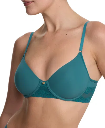 Natori Bliss Perfection All Day Underwire Contour Bra In Green