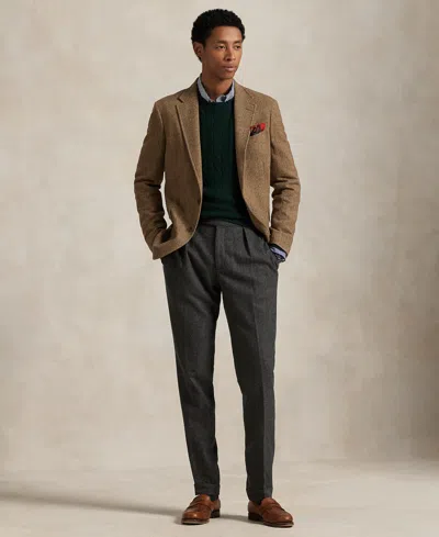 Polo Ralph Lauren Men's Polo Modern Herringbone Sport Blazer In Brown