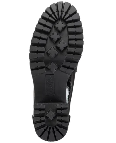 Wild Pair Women's Presscott Round Toe Heeled Loafers, Macy's Exclusive In Black