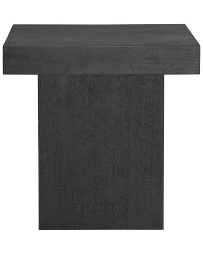 Bassett Mirror Padula Square End Table In Black