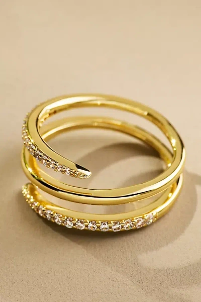 Ana Luisa Oren Triple Claw Ring In Gold