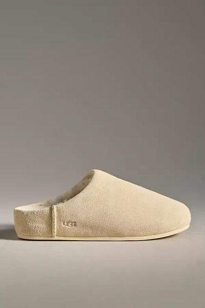 Ugg Cozy Faux Fur Lined Slippers In Yellow