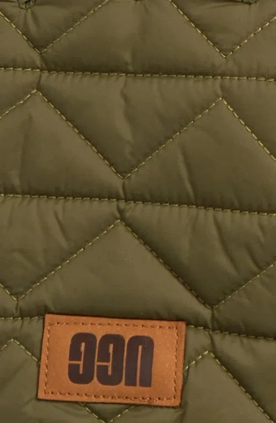 Ugg ® Quilted Gloves In Green