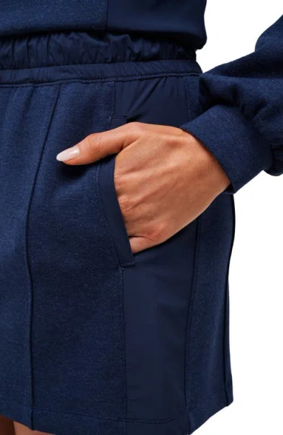 Travismathew Delightful Drawstring Miniskirt In Blue