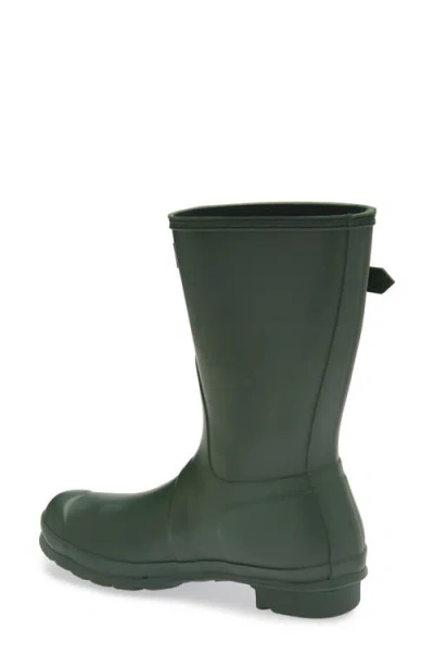 Hunter Original Waterproof Rain Boot In Green
