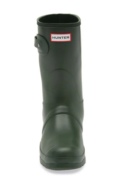 Hunter Original Waterproof Rain Boot In Green