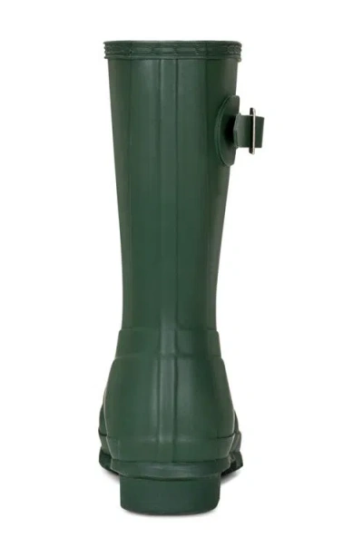 Hunter Original Waterproof Rain Boot In Green