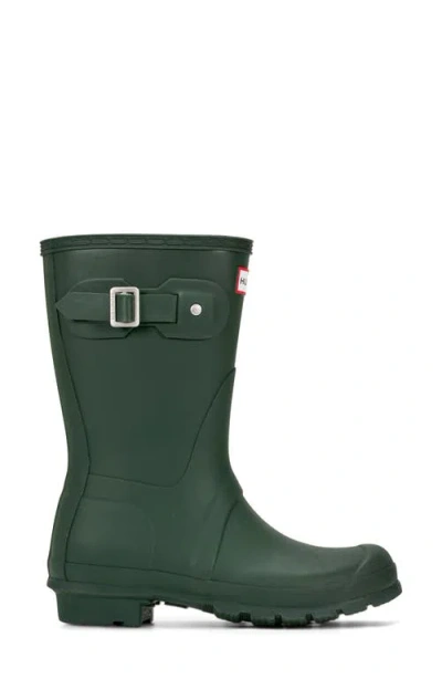 Hunter Original Waterproof Rain Boot In Green