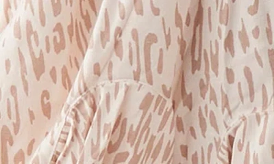 O'neill Joyce Tassel Tie Minidress In Neutral