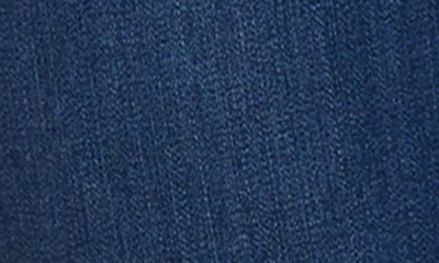 Nydj Billie Exposed Button High Waist Ankle Mini Bootcut Jeans In Blue