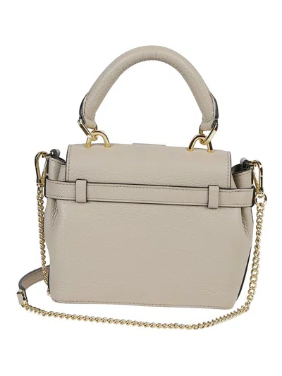 Lancel Handbag In White