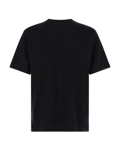 Maison Kitsuné Maison Kitsune Fox Head T Shirt In Black