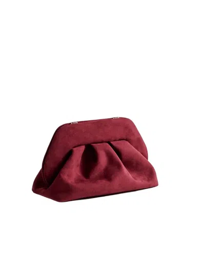 Themoirè Tia Suede Prune Bag In Purple