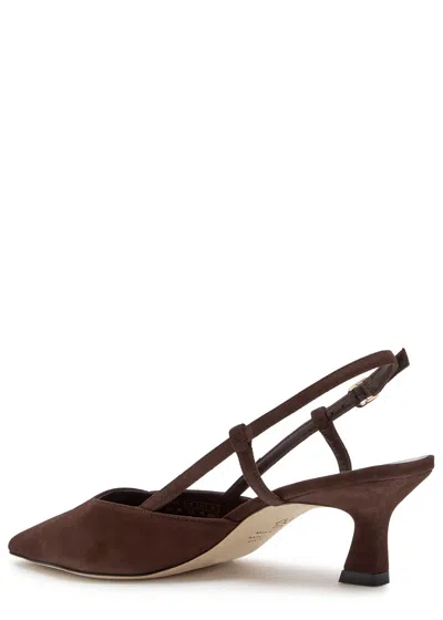 Stuart Weitzman Vivienne Slingback In Brown