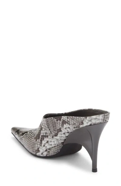 Jeffrey Campbell Vader Pointed Toe Mule In Black