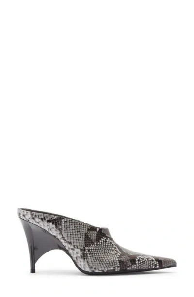 Jeffrey Campbell Vader Pointed Toe Mule In Black