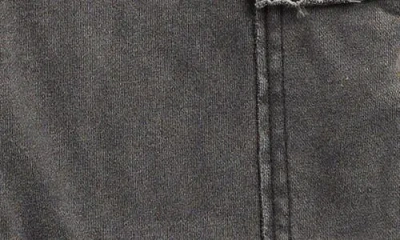 Tractr Kids' French Terry Wide Leg Cargo Pants In Gray