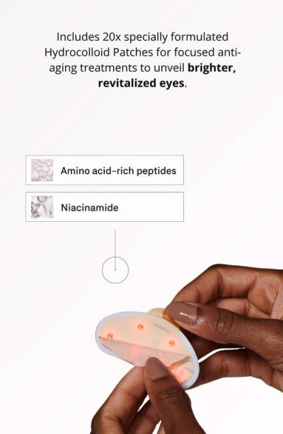 Omnilux Eye Brightener Hydrocolloid Refill Patches In Transparent