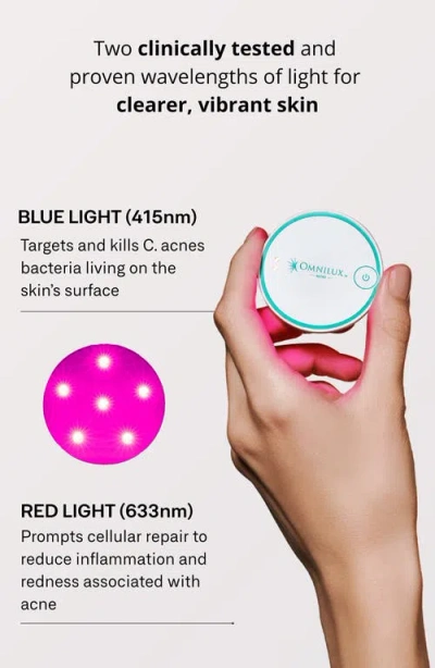 Omnilux Blemish Eraser Led Device In Transparent