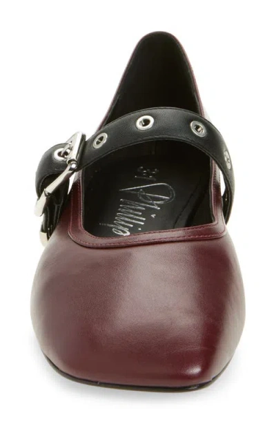 3.1 Phillip Lim Id Mary Jane Flat In Brown
