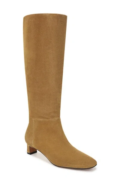 Vince Harlan Tall Suede Boot In Brown