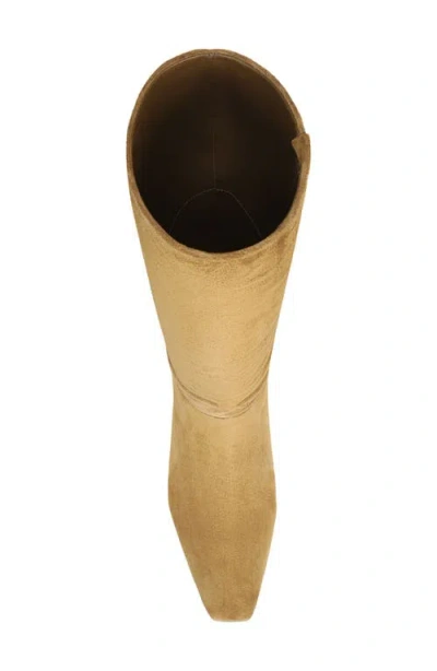 Vince Harlan Tall Suede Boot In Brown