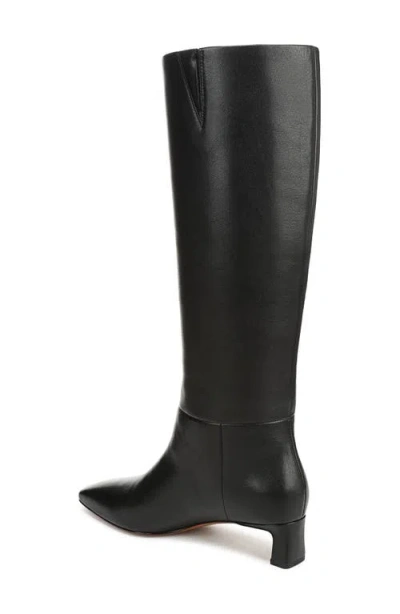 Vince Harlan Tall Leather Boot In Black