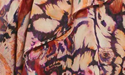 Guess Leisha Sleeveless Ruffle High-low Dress In Multi