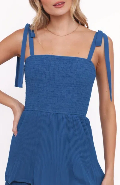 Petal And Pup Petal & Pup Alira Smocked Tiered Sundress In Blue