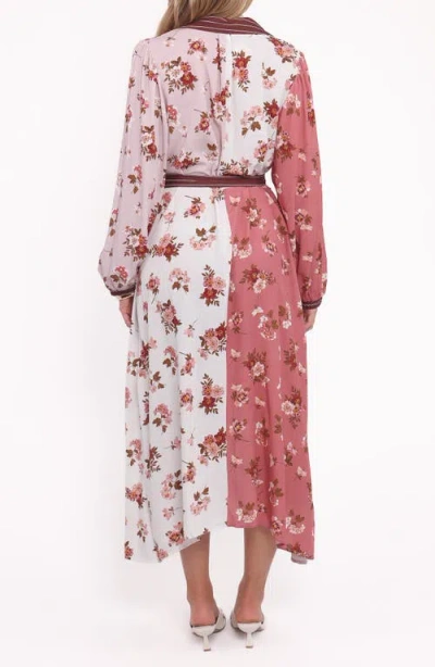 Petal And Pup Petal & Pup Maiden Long Sleeve Shirtdress In Multi