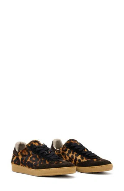 Allsaints Thelma Fur Low Top Trainers In Multi