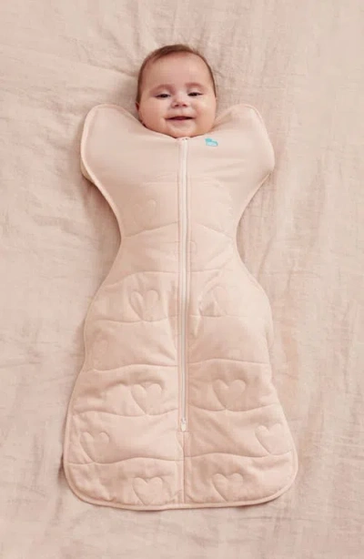 Love To Dream Swaddle Up™ Extra Warm 3.5 Tog Quilted Stretch Cotton Swaddle In Pink
