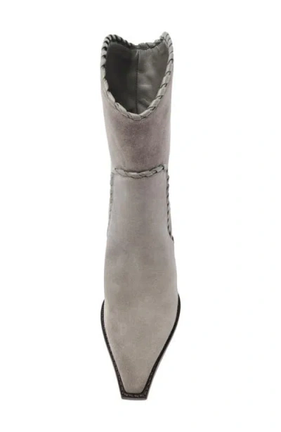 Alexandre Birman Victoria Saddle Boot In Gray