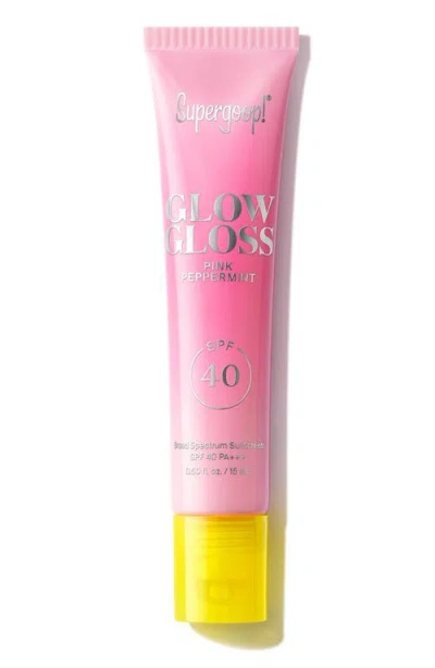 Supergoop Glow Gloss Spf 40 Lip Balm In Transparent