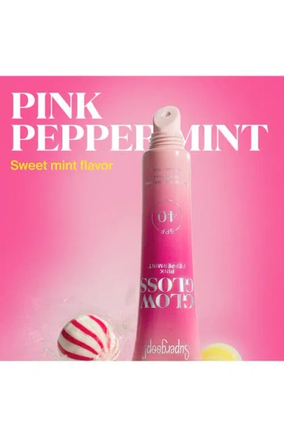 Supergoop Glow Gloss Spf 40 Lip Balm In Transparent