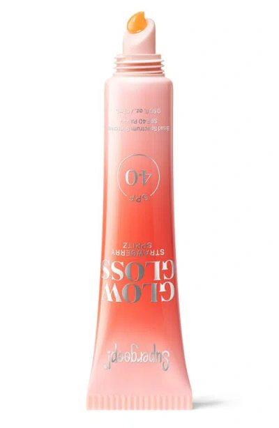 Supergoop Glow Gloss Spf 40 Lip Balm In Transparent