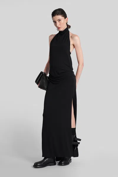 Ann Demeulemeester Rut In Black Viscose In Black
