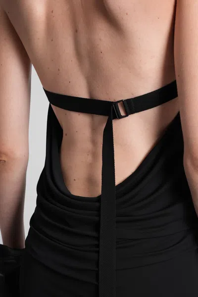 Ann Demeulemeester Rut In Black Viscose In Black