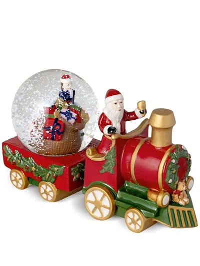 Villeroy & Boch Snow Globe Train Ornament In Multi
