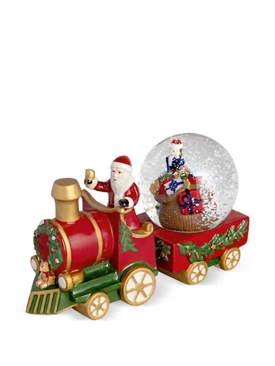Villeroy & Boch Snow Globe Train Ornament In Multi