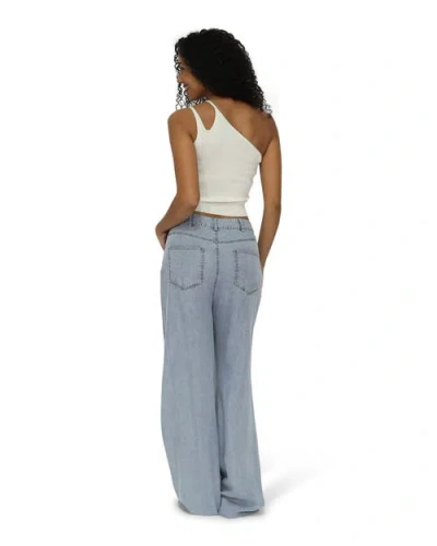 Belle & Bloom Set On You Wide Leg Pant In Blue
