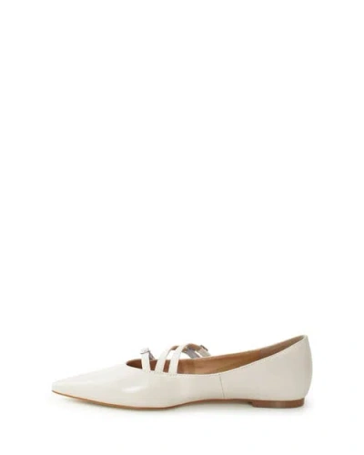 Belle & Bloom Begin Again Buckled Flat In Neutral