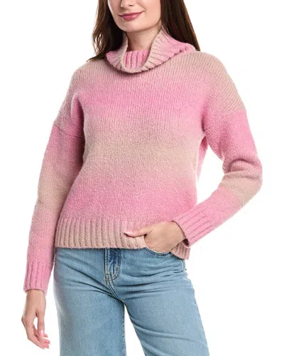 Maje Wool-blend Sweater In Pink