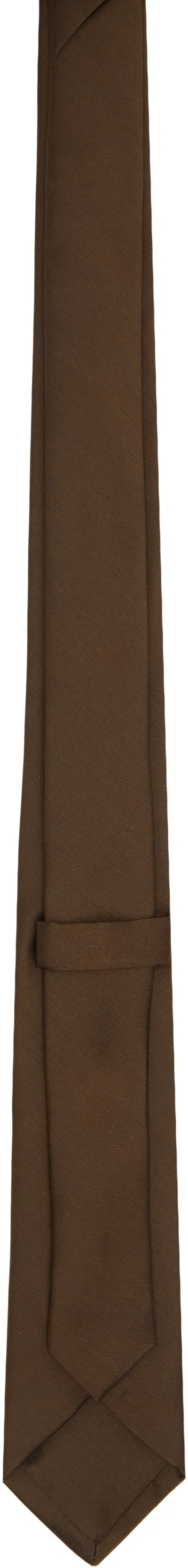 The Frankie Shop Lene Tie In Brown