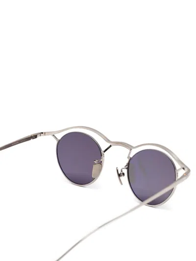 X TITANOS 椭圆形框太阳眼镜