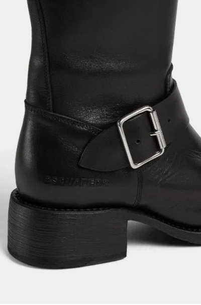 Dsquared2 Pull-on Boots In Black
