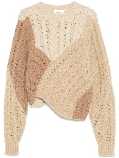 Isabel Marant Étoile Isabel Marant Etoile Patchwork Daryl Sweater In Gray